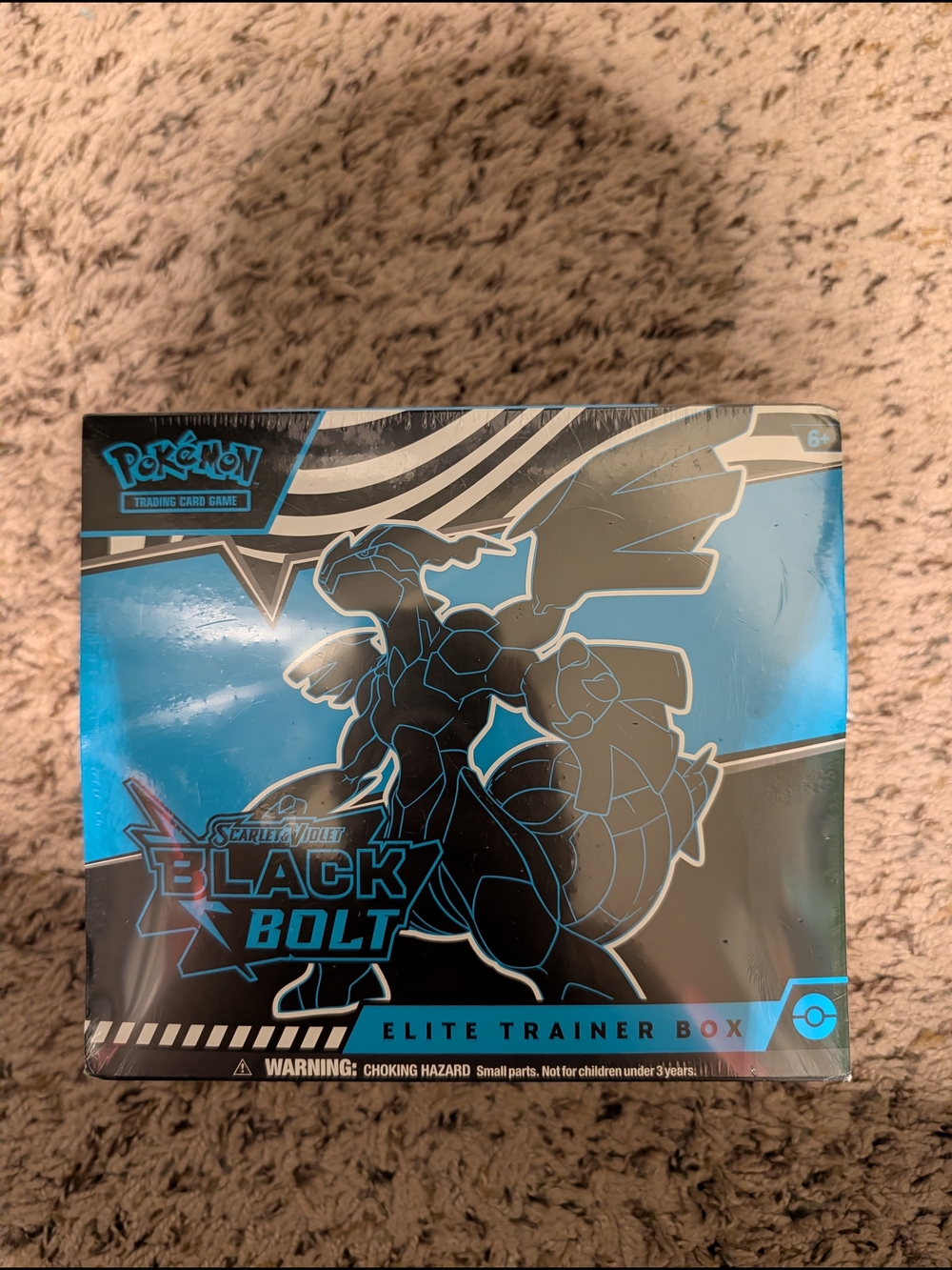 Pokemon Black Bolt Elite Trainer Box - Blue and Black